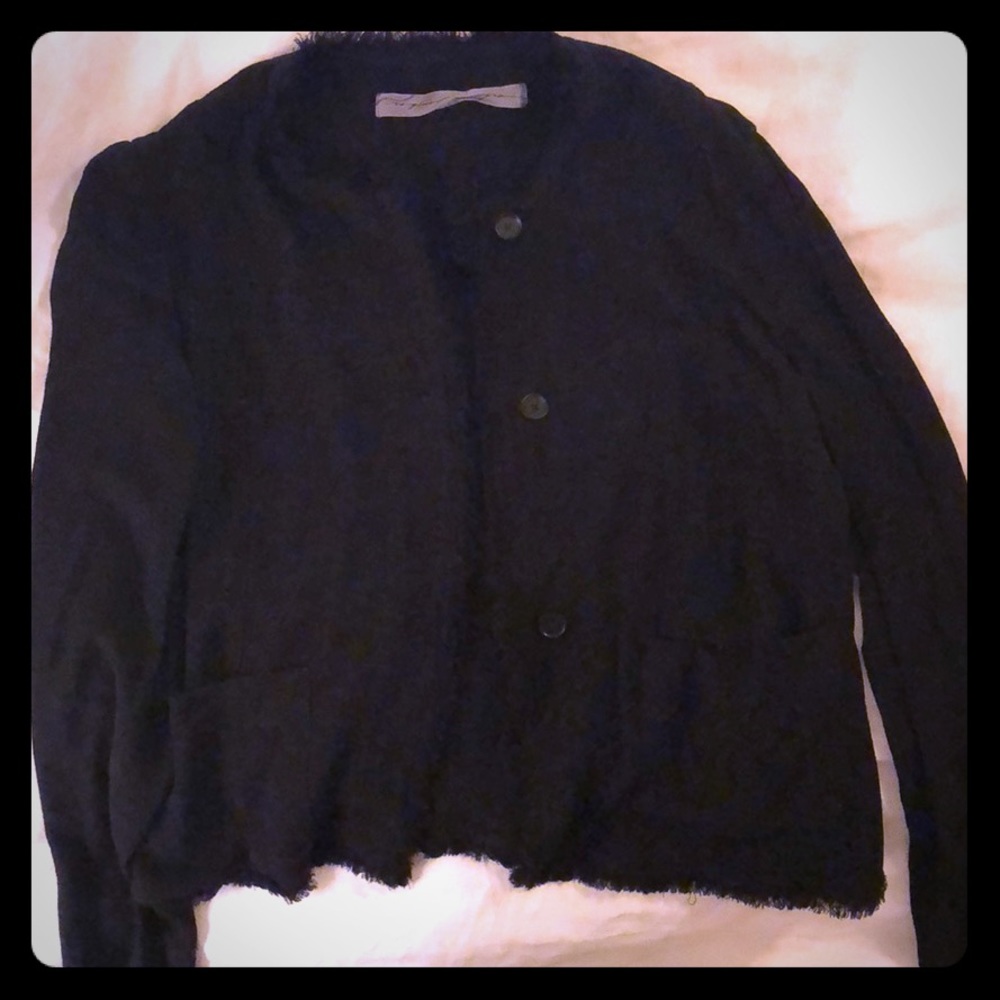 Raquel Allegra black jacket.